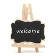 thumbnail image 5 of 10Pcs Tableau Noir en Bois Message Tableau Noir Numéro de Tableau Décoration de Fête de Mariage, 5 of 5