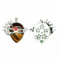 thumbnail image 4 of Natural Crystal Water Drop Makeup Dance Ball Mask Pendant Stone Amulet Reiki, 4 of 9