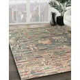 thumbnail image 2 of Ahgly Company Indoor Rectangle Abstract Puce Purple Abstract Area Rugs, 2' x 5', 2 of 6