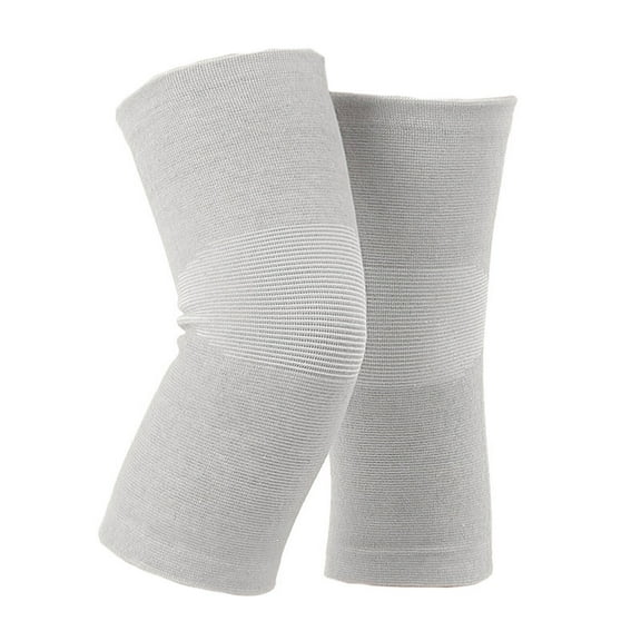 BESTSKY 2Pcs Knee Brace for Men Knee Warmth Neoprene Knee Sleeve Pain Relief Knee Braces for Knee Pain,Gray