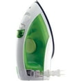 thumbnail image 3 of Panasonic Steam Circulating Iron with Curved, Non-Stick Titanium-Finish Soleplate in Green/White, 3 of 6