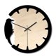 thumbnail image 1 of Reloj de pared de madera redondo con diseño de pájaro, reloj silencioso decorativo sin números para dormitorio, sala de estar Yuarrent JJ24641-00B, 1 of 6
