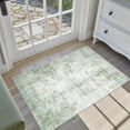 thumbnail image 1 of x Washable Area Rug for Living Room Bedroom Cream Neutral Carpet Low Pile Soft Thin Tapis Salon Abstract Modern Vacuumable Lightweight Large Throw Rug for Dining Room Kitchen, 1 of 8