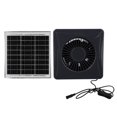 thumbnail image 4 of 4/6/8inch 12V Solar Panel With Extractor Ventilation Fan Air Vent For Sash Wall Fan Energy-saving Exhaust Air Blower High Speed, 4 of 6