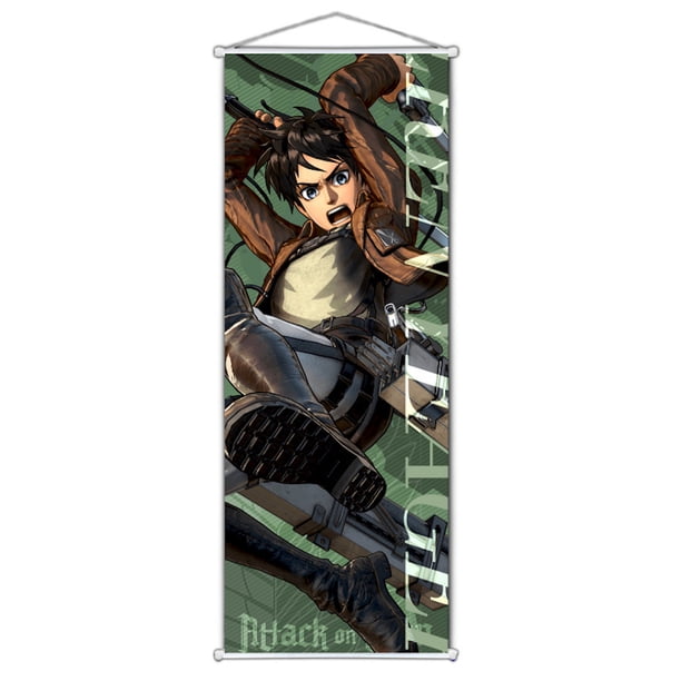 Lienzo decorativo Attack on Titan Levi Ackerman Anime, 70 x 25 cm
