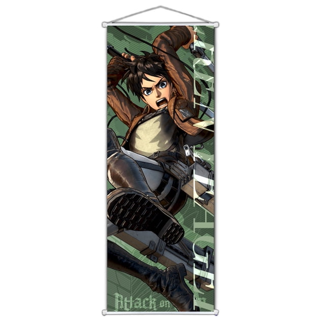 Lienzo decorativo Attack on Titan Levi Ackerman Anime, 70 x 25 cm