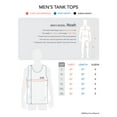 thumbnail image 5 of Hat and Beyond Mens Classic Athletic Solid Jersey Tank Top Casual T shirts, Up to Size 3XL, 5 of 5