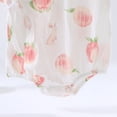 thumbnail image 4 of JUMEYU Baby Girl Summer Clothes Newborn Baby Short Sleeve Bodysuit Baby Clothes 0 3 6 9 12 18 24 Months (Pink,6-9 Months), 4 of 4