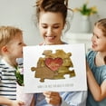 thumbnail image 3 of onlyliua Ofertas Del Día Liquidación Prime Manuales de Madera y Rompecabezas de Corazon Infantil Mamá, 3 of 7