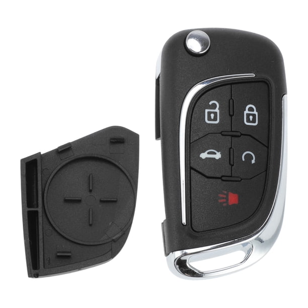 Carcasa de llave de 5 botones Unique Bargains para reemplazo de control remoto sin llave para Chevrolet Camaro Equinox 2010-2019 para GMC Terrain 2010-2021 para Buick Regal 2011-2017 OHT01060512