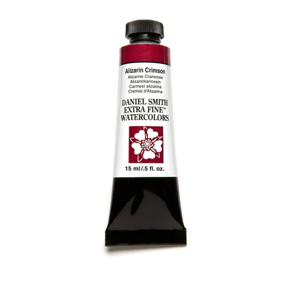 Daniel Smith Extra Fine Watercolor, 15 ml, Alizarin Crimson