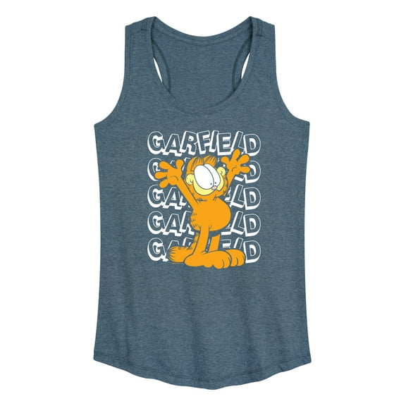 Garfield - Garfield Repeated - Women's Racerback Tank Top