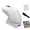 White, variant on YAHHU Lightweight Gaming Mouse RGB Light Three-Mode BT 2.4G Wired Connection with Wireless Charging Base Programmable PAW3311 Ergonomic Design Built-in Battery for PC Mac Black Edition