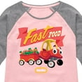 thumbnail image 3 of Little Tikes - Fast Food Towing - Toddler & Youth Girls Raglan Graphic T-Shirt, 3 of 5