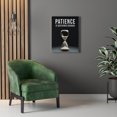 thumbnail image 3 of Patience is a Virtue Motivation Wall Decor for Home Office Gym Inspiring Success Quote Print Ready to Hang Unframed, 3 of 9