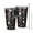 Paw Prints and, variant on 16oz Tumblers Dog with Woof and Bark Stainless Steel Vacuum Insulated Double Wall Travel Tumbler Cups Mug with Lid and Straw,Cleaning Brush for Coffee,Tea