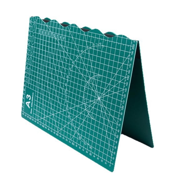 A3 Size Foldable Selves Healings Cutting Mat Board for Paper Crafting Office School and Home Use Friendly PVC Materials