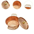 thumbnail image 6 of Tongina Copper Pot with Lid Cookware Double Handle for Induction Nonstick Boiling Pot Stockpot Soup Pot for Chef Restaurant, 6 of 8