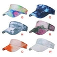 thumbnail image 6 of 2 Pcs Spring/Summer Empty Top Hat Plum Red Empty Top Cap Fashion New Tie-dye Print, 6 of 6