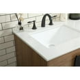 thumbnail image 6 of Pemberly Row 60" Aluminum Alloy Iron Double Bathroom Vanity in Walnut, 6 of 8