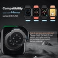 thumbnail image 2 of KOMI Screen Case Compatible with Apple Watch, Waterproof Full Coverage Hard PC Bumper Protective Cover Built in HD Tempered Glass Screen Protector Compatible with Apple Watch 44mm, 2 of 7