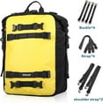 thumbnail image 4 of Motorcycle Tail Bag 10L Waterproof Motor Pannier Bag Motor Travel Luggage Motorbike Rear Rack Trunk Storage Bag Professional Motorcycle Accessories-Black, 4 of 5