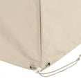 thumbnail image 5 of Crosley Furniture 5PC Vinyl Outdoor Dining Furniture Cover Set in Tan, 5 of 11