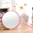 thumbnail image 4 of RAGUPEL Hand Held Mirror,Clear Reflection Handy Travel Mirror,Chic Makeup Mirror,Black, 4 of 4