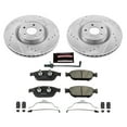 thumbnail image 3 of PowerStop Front Z23 Evolution Sport Carbon-Fiber Ceramic Brake Pad and Drilled & Slotted Rotor Kit Fits: AUDI Select Models K6129, 3 of 10