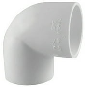 Charlotte Pipe Schedule 40 4 in. Slip x 4 in. Dia. Slip PVC Elbow