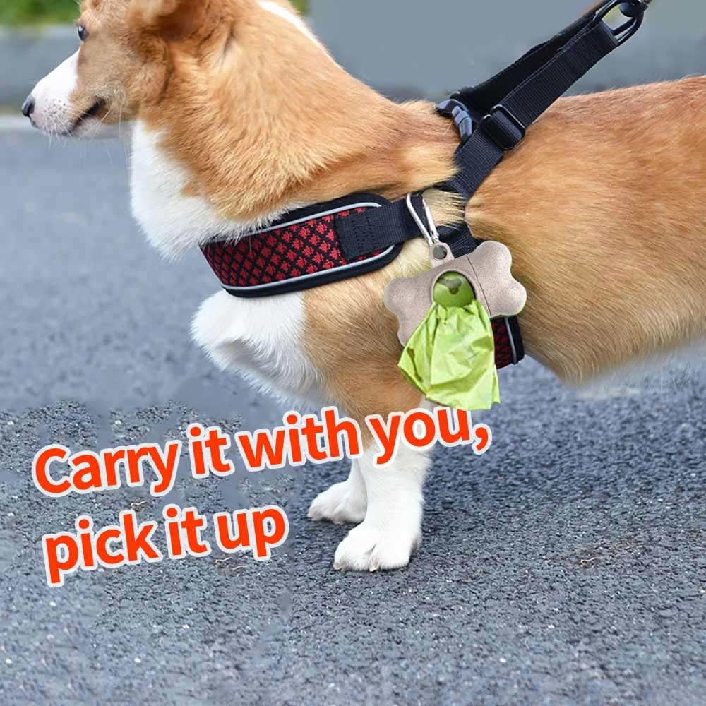 dog poop bag storage