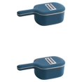 thumbnail image 2 of kurtrusly Multifunctional Potato Carrot Cucumber Slicer Simplify Kitchen Tasks PP Potato Slicer With Strainer dark blue 2Set, 2 of 6