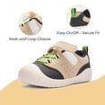 thumbnail image 4 of Balabala Toddler Barefoot Sneakers for Boys & Girls, Wide Toe Box Zero Drop First Walking Shoes, Non-Slip Lightweight Preschool Outdoor Running Shoes, 4 of 7