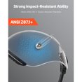 thumbnail image 2 of ANSI Z87.1+ Safety Goggles,Anti-Fog Scratch-Resistant Clear Lens,Adjustable Protective Eyewear for Construction,Lab,and Industrial Work, 2 of 12