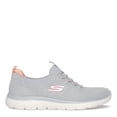thumbnail image 3 of Zapatilla Skechers Summits para mujer, gris y multicolor, para gimnasio, talla 9.5 de ancho, 3 of 7
