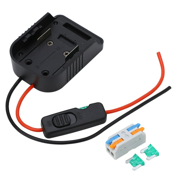 Battery Adapter Converter Dock Power Connector Conversion Kit for