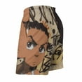 thumbnail image 4 of The Boondocks Men's Swim Trunks Board Shorts Drawstring Elastic Waist Quick Dry Swimsuits Beach Shorts with Pockets S, 4 of 8