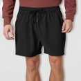 thumbnail image 2 of Men's Shorts Men's Hiking Cargo Shorts Outdoor Casual Work Flat Front Shorts Quick Dry Loose-Fit Athletic Shorts Activewear Workout Shorts for Men, 2 of 7