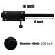 thumbnail image 4 of Heavy Duty Slide Bolt Gate Latch With A Padlock, Horizontal Bolt La..., 4 of 5
