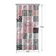 thumbnail image 5 of Pioneer Flower Floral Print Pattern Shower Curtain 36"x72", Bathroom Decorative Shower Curtain Set with 12 Hooks, Waterproof Washable, 5 of 6