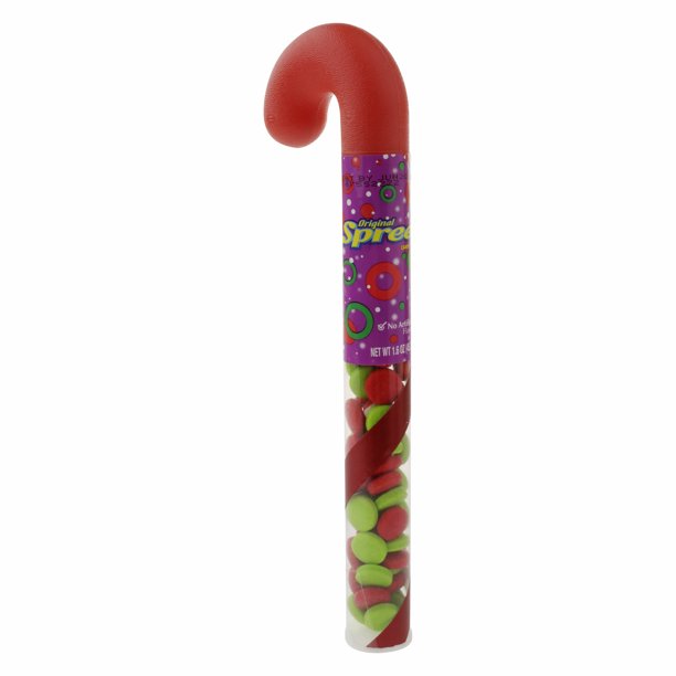 Spree Plastic Candy Cane 1.6 Oz.