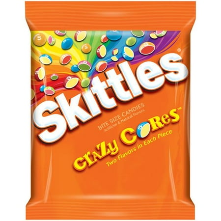 Skittles Bite Size Crazy Cores Candies, 7.2 oz