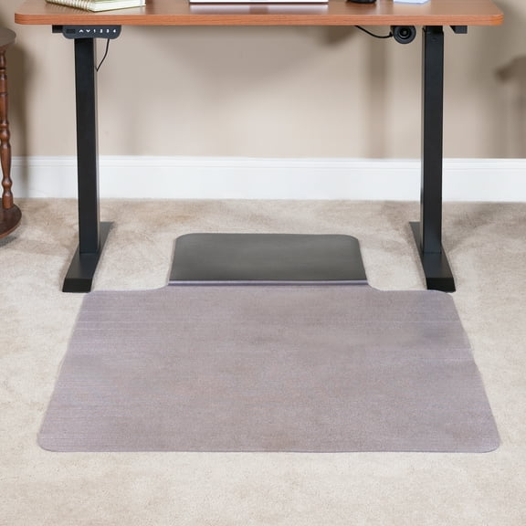 Emma   Oliver Ergonomic Sit or Stand Chair Mat with Hinged Cushioned Mat - Anti-Fatigue Mat