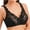 Bras Black Clearance, variant on BSDJILFG 50% Minimizer Bras for Women, Solid Color Bra Without Steel Push Up Plus Size Mother Lace Underwear, Black Sports Bra Women