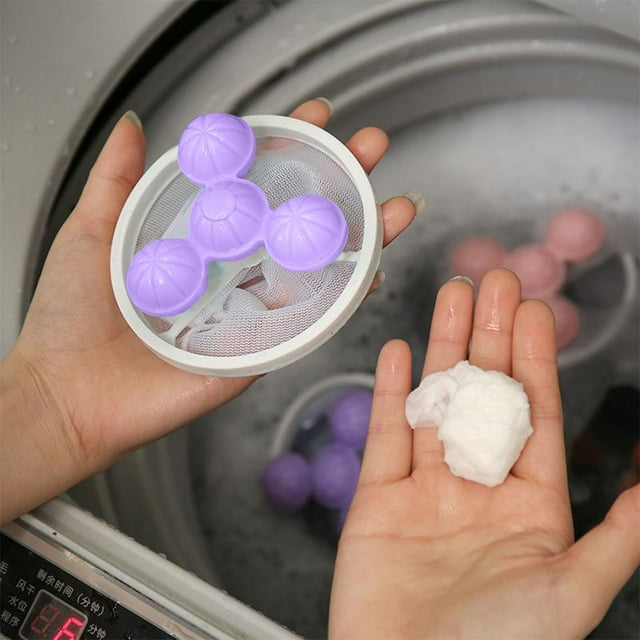 Cleaning for Laundry - Hair Remover Filter Bag for Washing Machine Reusable Hair Catcher Pet Hair Removal Solution for Laundry