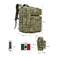 thumbnail image 3 of Mochila  Bloosom Táctica Para Exteriores De 45 L Jungle digital Con Accesorios, 3 of 4