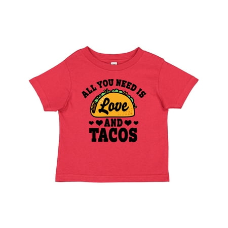 

Inktastic Valentine s Day All You Need is Love and Tacos Gift Baby Boy or Baby Girl T-Shirt