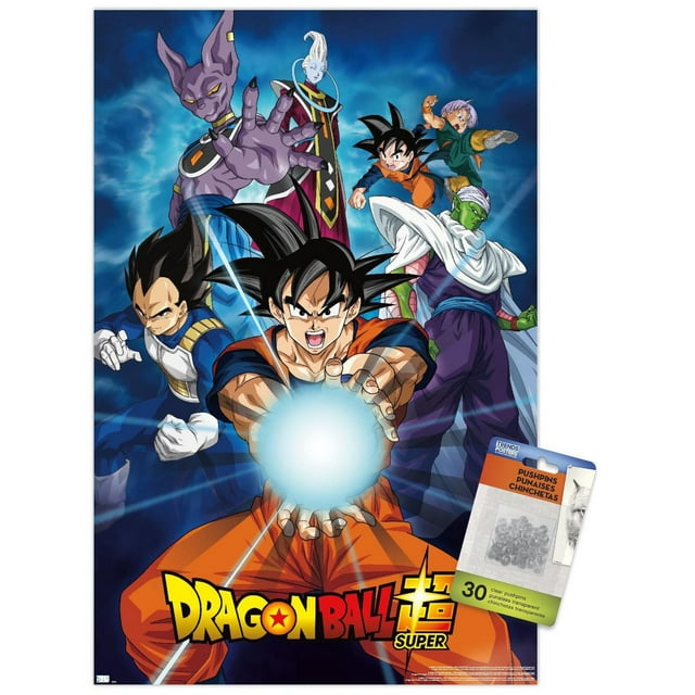 Dragon Ball Super - Groups Wall Poster, 22.375" x 34" Framed