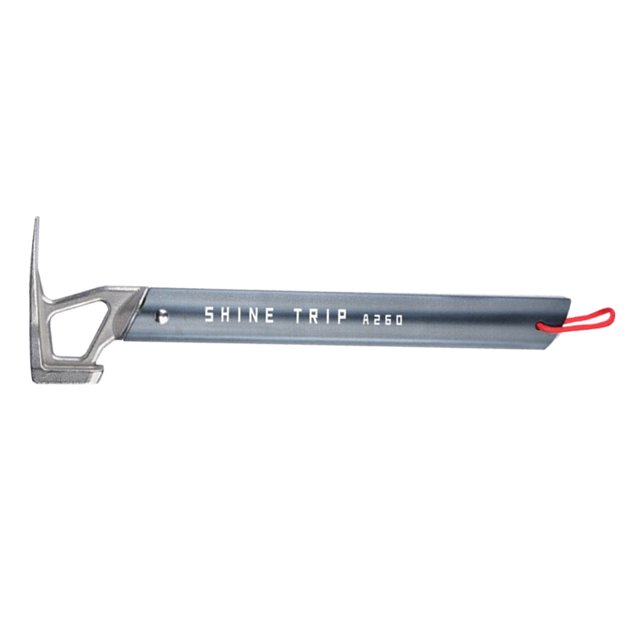 Martillo de tienda de alpinismo Sunnimix Cvija Extractor de Estacas de Acero Inoxidable 30.5cm