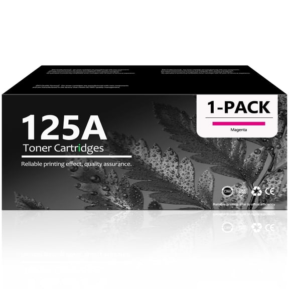125A Magenta Toner Cartridge Compatible for HP125A CB543A Toner Cartridge for CP1215 CM1312 MFP